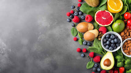 Amazing Healthy food clean eating selection fruit vegetable