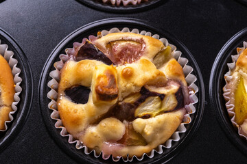 いちじくとクリームチーズのマフィン