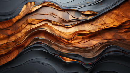 Gold and black resin luxury textures with golde
