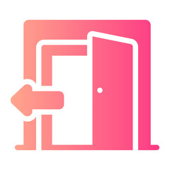 exit Gradient icon