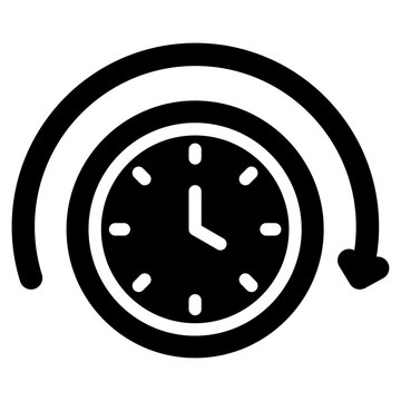 Downtime Glyph Icon