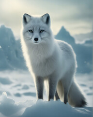 Fototapeta premium Arctic Fox Photo 1