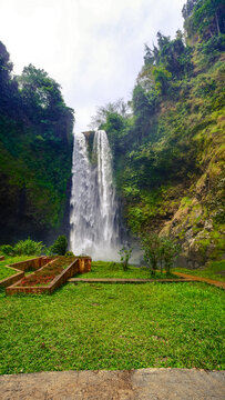 Curug Sanghyang taraje, Waterfall in Garut, West Java Indonesia
