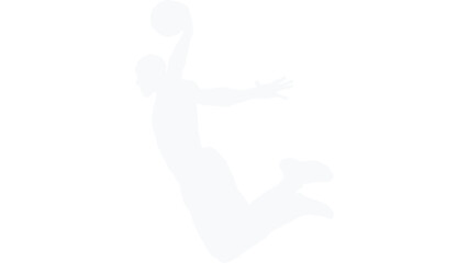 Jumping Air Slam Dunk Dunking Basketball Player  © hai