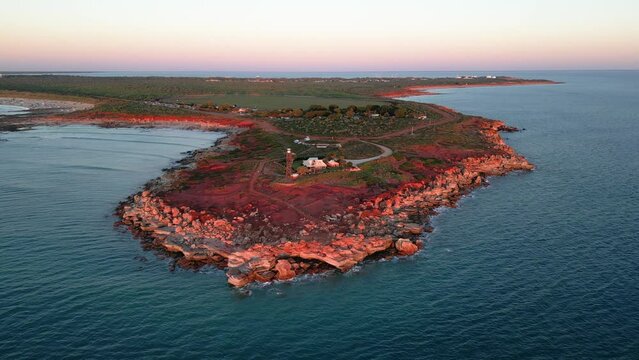 Aerial view of Gantheaume point