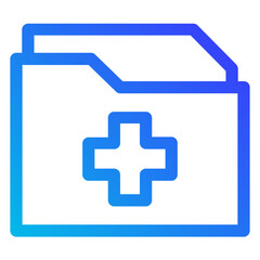 folder medicine icon