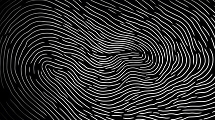 black and white abstract finger swirl texture. finger background