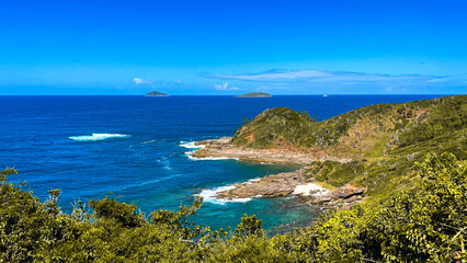 view of the coast of the region sea