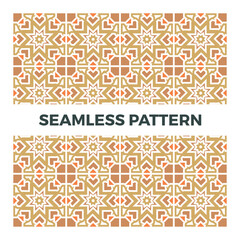 Seamless geometric patterns illustration design