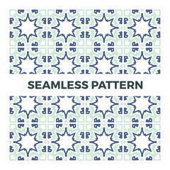 Fototapeta premium Seamless geometric patterns illustration design