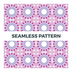 Seamless geometric patterns illustration design