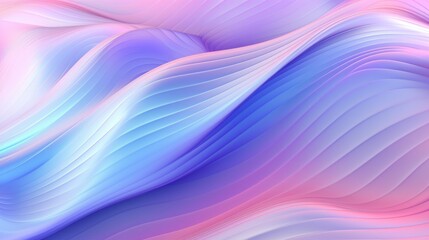 Iridescent Waves of Abstract Silk Background or Webpage