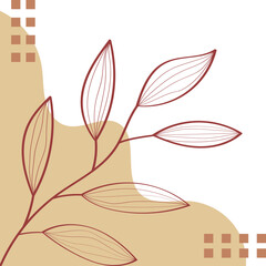 Aesthetic Leaf Corner