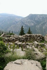 Ancient Ruins in the Mountains