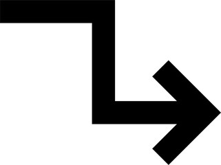 Arrow 27 Line Gradient Icon pictogram symbol visual illustration