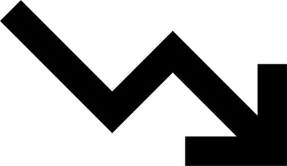 Arrow 32 Line Gradient Icon pictogram symbol visual illustration
