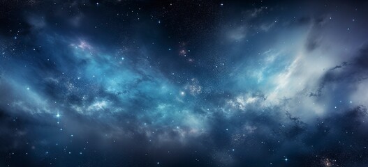 Naklejka na ściany i meble Cosmic Galaxy in Space