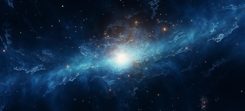 Cosmic Galaxy in Space
