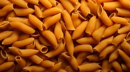Texture of yellow durum wheat pasta background