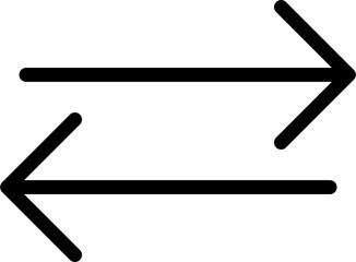 Arrow 17 Line Icon pictogram symbol visual illustration
