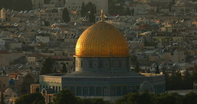 Dome Of The Rock Jerusalem Mosque Muslim Temple Mount War Destruction End Of The World