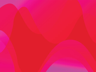 Red geometric background. Liquid color background design. Composition in liquid form. Eps10 vector.