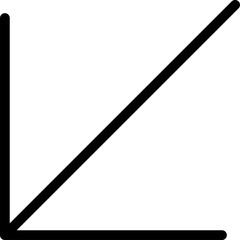 Arrow 82 Line Icon pictogram symbol visual illustration