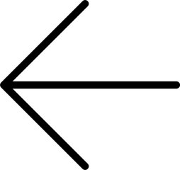Arrow 86 Line Icon pictogram symbol visual illustration