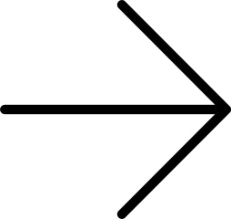 Arrow 85 Line Icon pictogram symbol visual illustration