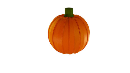 Halloween pumpkins 3D render 2