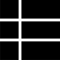 Layout 21 Glyph Icon pictogram symbol visual illustration