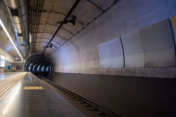 Metro Tunnel in Naples - Italy
