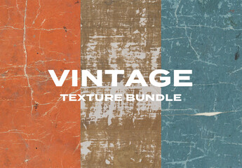 Vintage Paper Old Retro Grunge Overlay Texture Bundle Pack