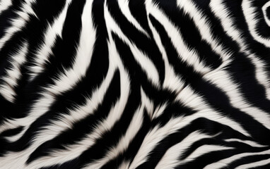 Fototapeta na wymiar Zebra fur pattern background