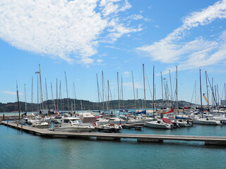 Naklejka premium Portugal Lisbon townscape day time 