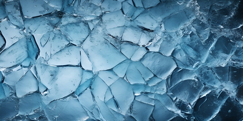  cracked blue ice