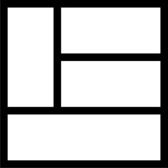 Obraz premium Layout 12 Line Icon pictogram symbol visual illustration