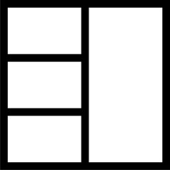 Layout 16 Line Icon pictogram symbol visual illustration