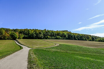 Dornach, Gempen, Gempenplateau, Schartenflue, Gempenturm, Wanderweg, Arlesheim, Landwirtschaft,...