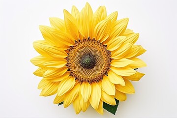 Obraz premium Sunflower flowers , watercolor drawing, botanical painting. Spring concept