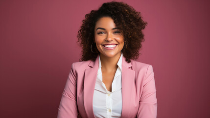 Studio shot of modern business woman. Business concept.