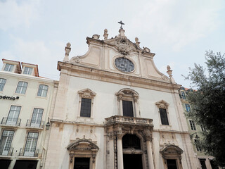 Fototapeta na wymiar Portugal Lisbon townscape day time 