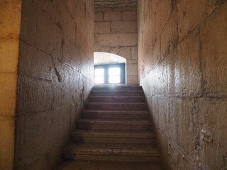 Beautiful corridor with day light 