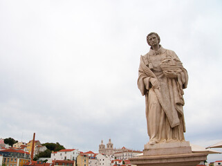 Fototapeta na wymiar Portugal Lisbon cityscape day time 