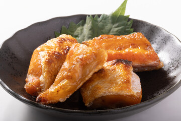 銀鮭ハラス焼き