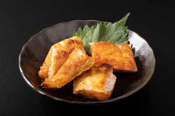 銀鮭ハラス焼き