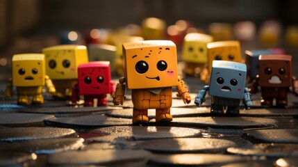 A chatbot analyzing sentiment and emotions for digital marketing. AI generated