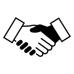 Naklejka premium handshake