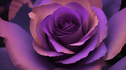 Closeup beautiful rose flower