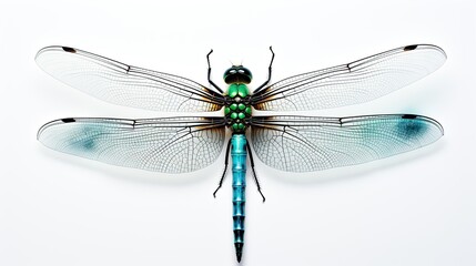 Dragonfly Animal Photography Isolated Background - obrazy, fototapety, plakaty
